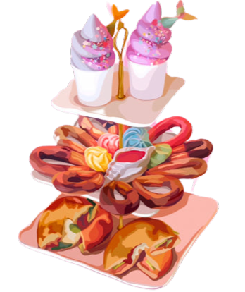 The World's First Churros Afternoon Tea🎀